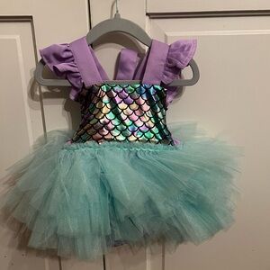 Mermaid Tutu romper dress